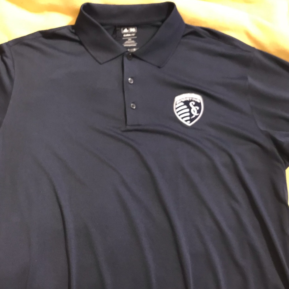 Adidas Sporting KC Climalite Polo XXL